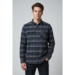 NWT O’Neill Men's Redmond Plaid Flannel LS Shirt Grunge Skate Surf Style 2XL
